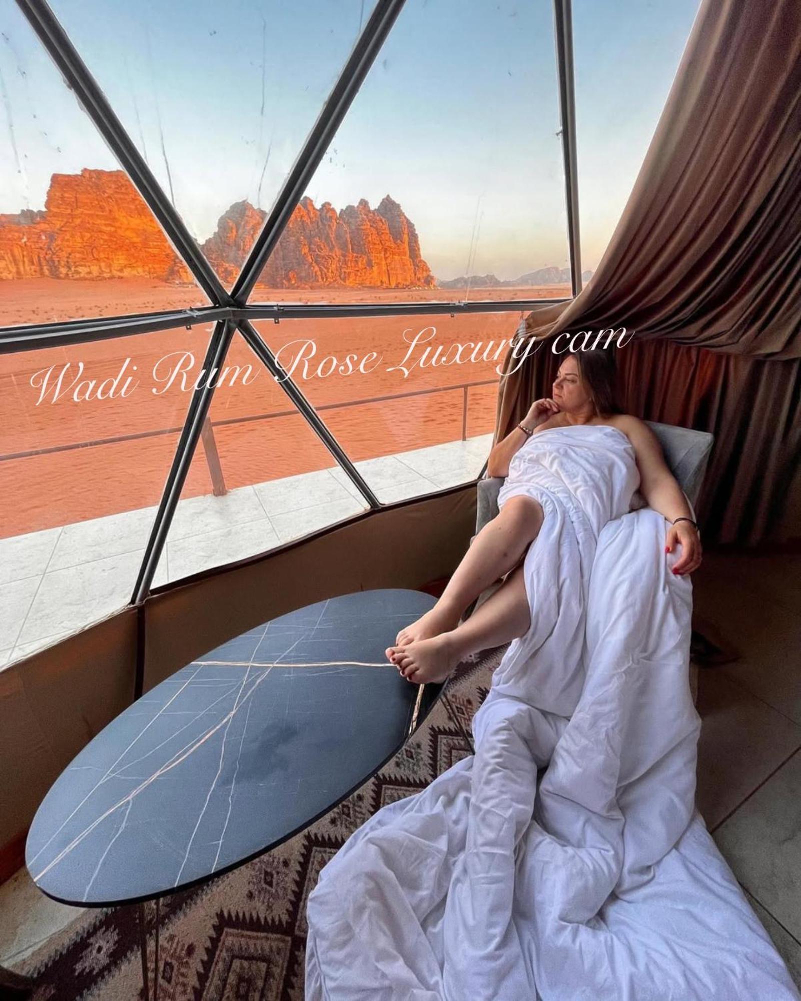 Wadi Rum Rose Luxury Camp Exterior photo