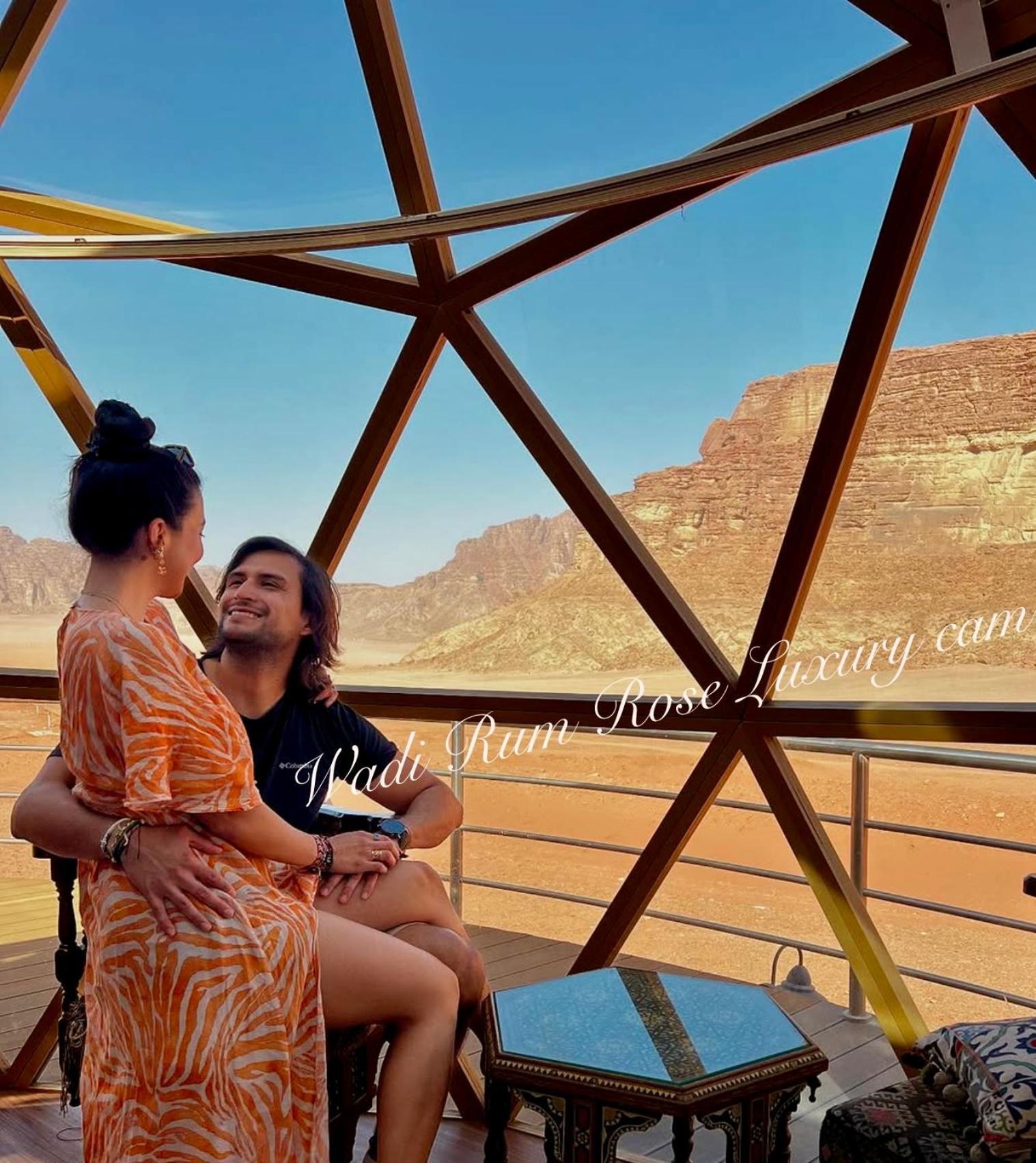 Wadi Rum Rose Luxury Camp Exterior photo