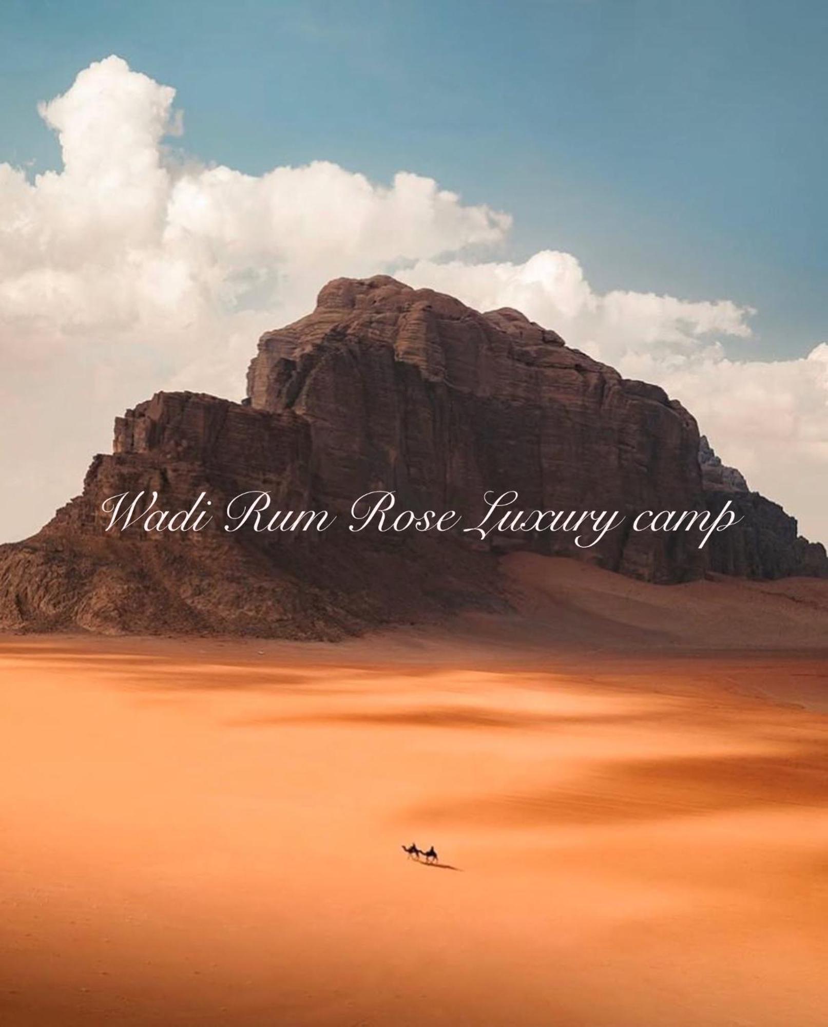 Wadi Rum Rose Luxury Camp Exterior photo